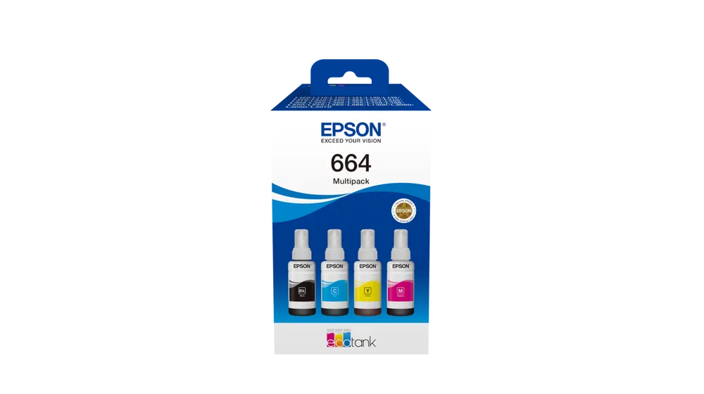 Epson EcoTank 664 EcoTank 4-colour Multipack