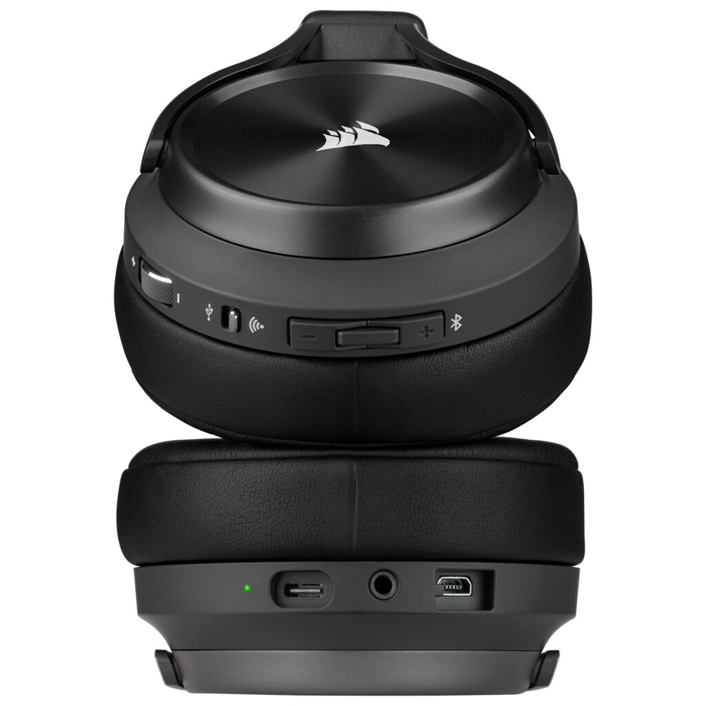 CORSAIR VIRTUOSO RGB WIRELESS XT High-Fidelity Gaming Headset, Metálszürke - Image 4