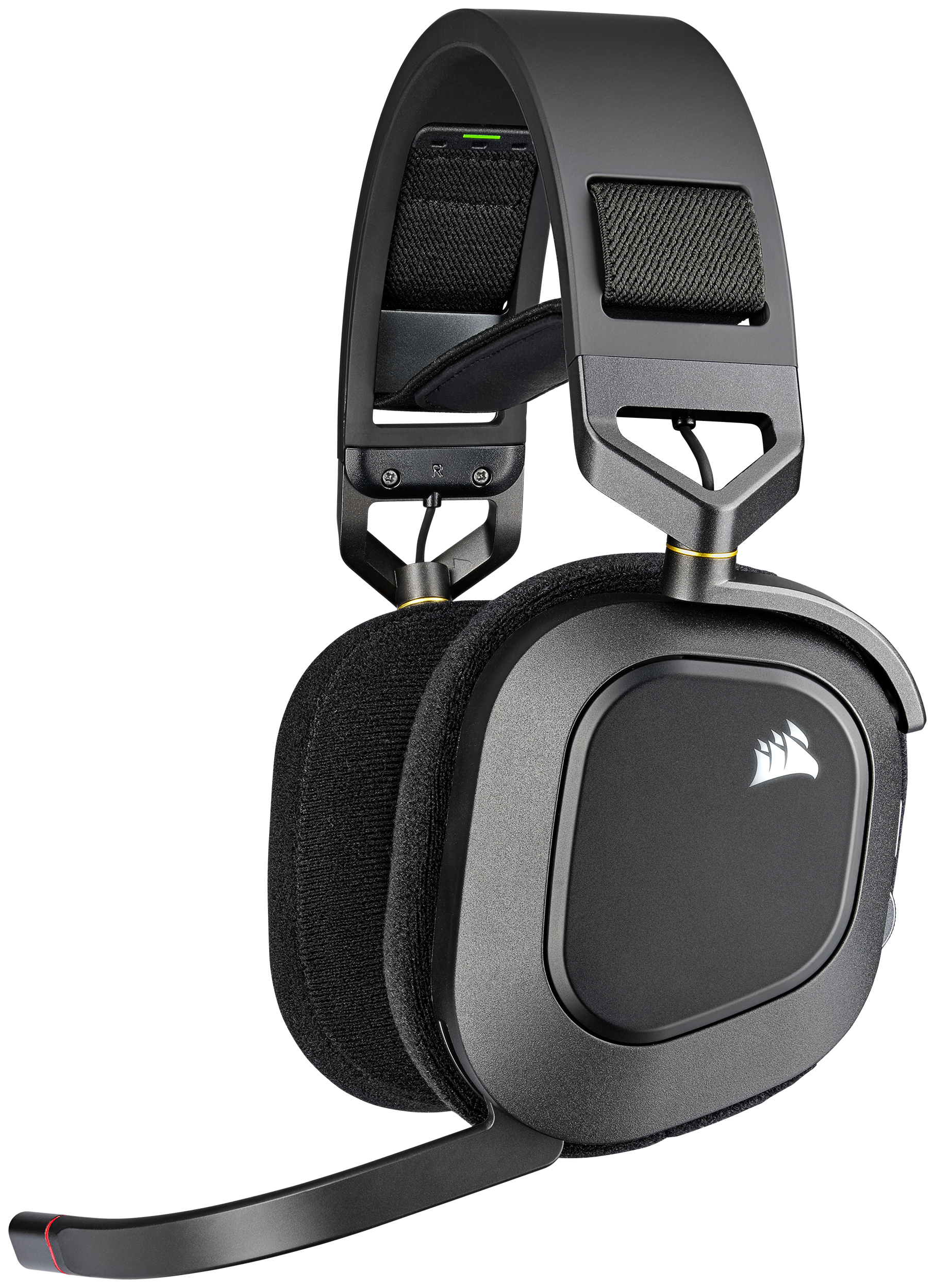 CORSAIR HS80 RGB WIRELESS Premium Gaming Headset, Carbon