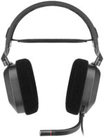 CORSAIR Vezetékes Headset, HS80 RGB USB Gaming, 7.1 Hangzás, RGB, fekete - Image 12