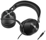 CORSAIR Vezetékes Headset, HS55 Gaming, Ultrakönnyű, Jack dugós, fekete - Image 10