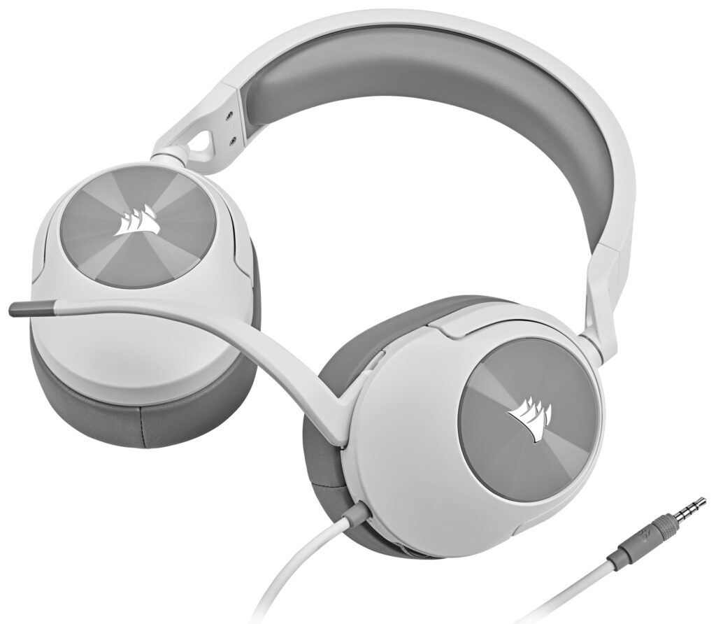 CORSAIR HS55 Surround Gaming Headset, Fehér - Image 9
