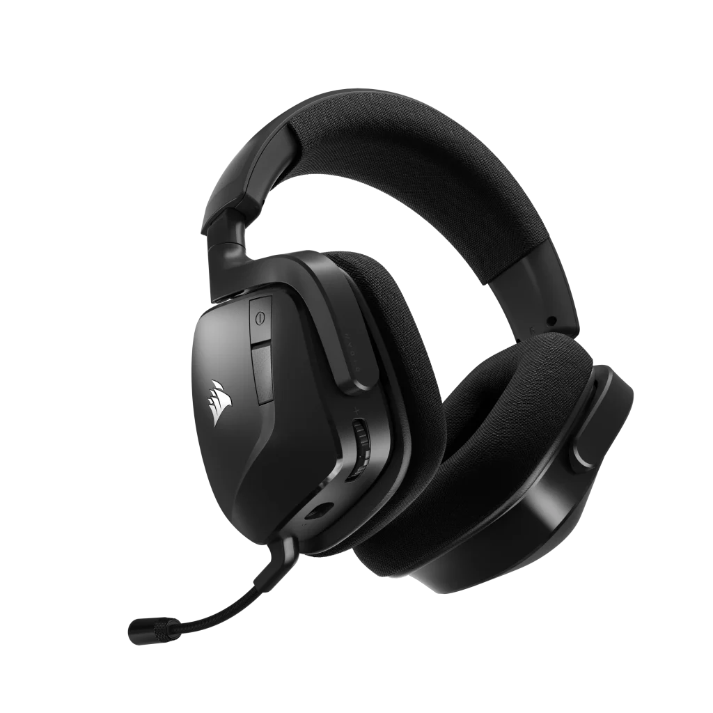 CORSAIR Vezeték Nélküli Headset, VOID v2 Wireless Gaming Headset, Dolby Atmos, carbon - Image 8