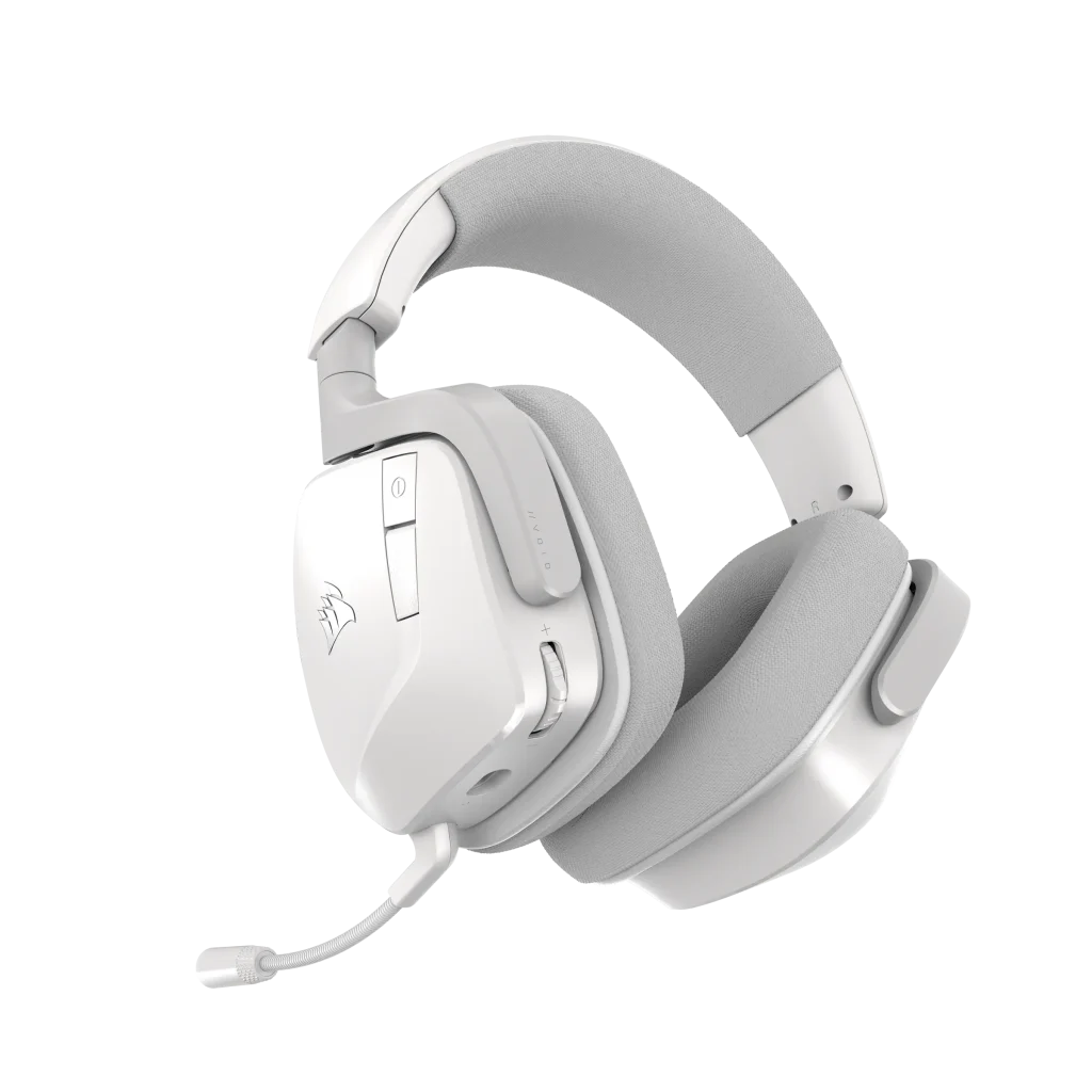 CORSAIR Vezeték Nélküli Headset, VOID v2 Wireless Gaming Headset, Dolby Atmos, fehér - Image 11