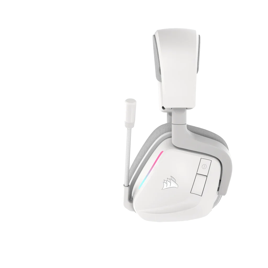 CORSAIR Vezeték Nélküli Headset, VOID v2 Wireless Gaming Headset, Dolby Atmos, fehér - Image 13