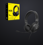 CORSAIR HS35 v2 Multiplatform Gaming Headset, piros - Image 2