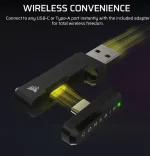 CORSAIR HS35 V3 Black Wireless - Image 4