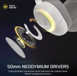 CORSAIR HS35 V3 White Wireless