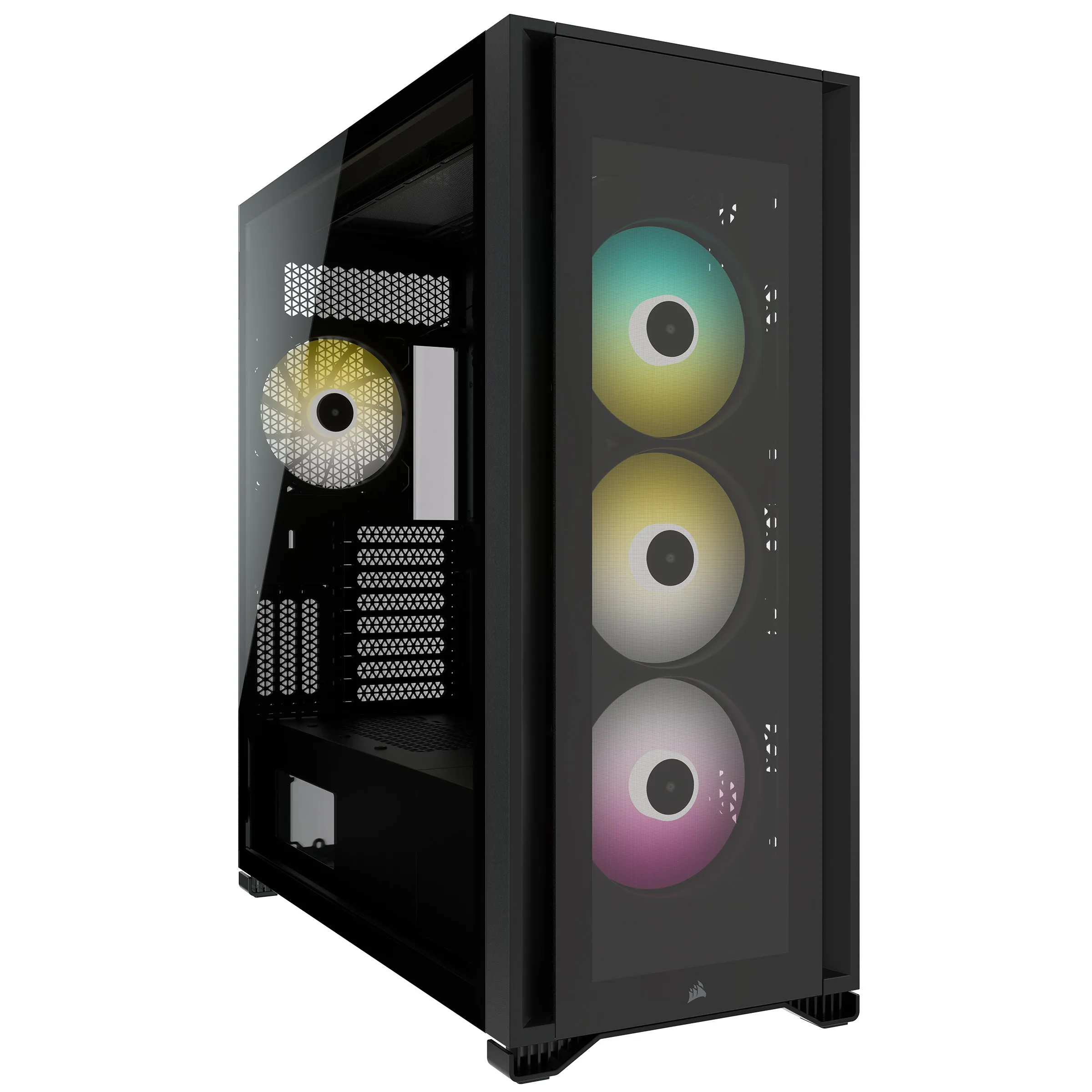 Corsair iCUE 7000X RGB TG Full-Tower E-ATX ház, fekete