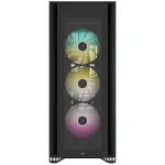 Corsair iCUE 7000X RGB TG Full-Tower E-ATX ház, fekete - Image 4