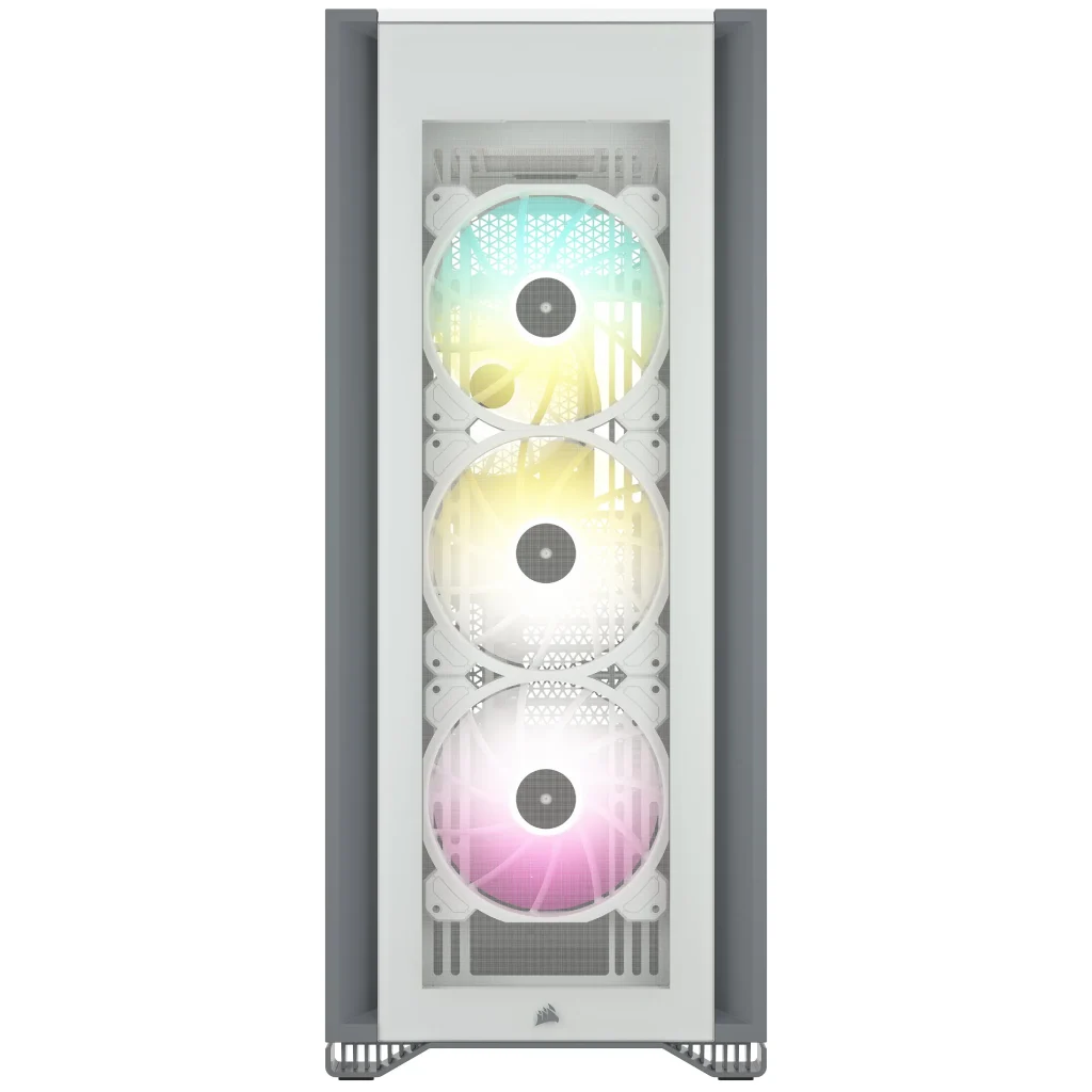 Corsair iCUE 7000X RGB TG Full-Tower E-ATX ház, fehér - Image 2