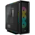 Corsair iCUE 5000T RGB TG Mid-Tower E-ATX ház, fekete