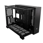 CORSAIR Ház Micro-ATX 2500D AIRFLOW, Tápegység nélkül, Edzett Üveg, fekete - Image 12