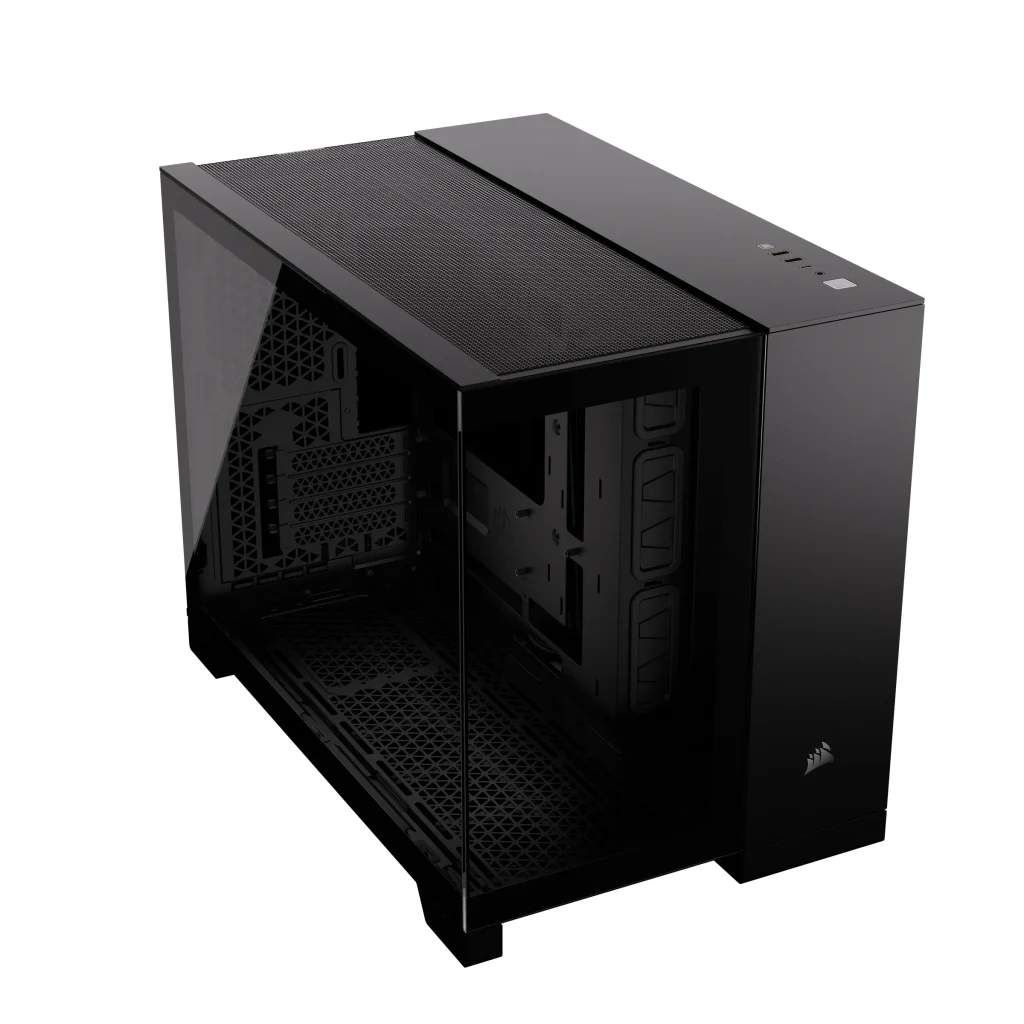 CORSAIR Ház Micro-ATX 2500X, Tápegység nélkül, Edzett Üveg, fekete - Image 8