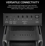 Corsair FRAME 5000D Workstation RS Mid-Tower ATX ház, fekete - Image 5