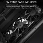 Corsair 3200D RS Mid-Tower ATX ház, fekete - Image 4