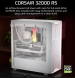 Corsair 3200D RS Mid-Tower ATX ház, fehér - Image 2