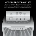 Corsair 3200D RS Mid-Tower ATX ház, fehér - Image 5