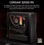 Corsair 3200D RS Mid-Tower ATX ház, füstszín - Image 2
