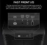 Corsair 3200D RS Mid-Tower ATX ház, füstszín - Image 6