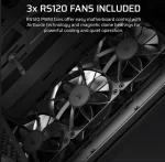 Corsair 3200D RS ARGB Mid-Tower ATX ház, fekete - Image 4