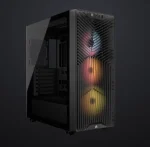 Corsair 3200D RS ARGB Mid-Tower ATX ház, füstszín