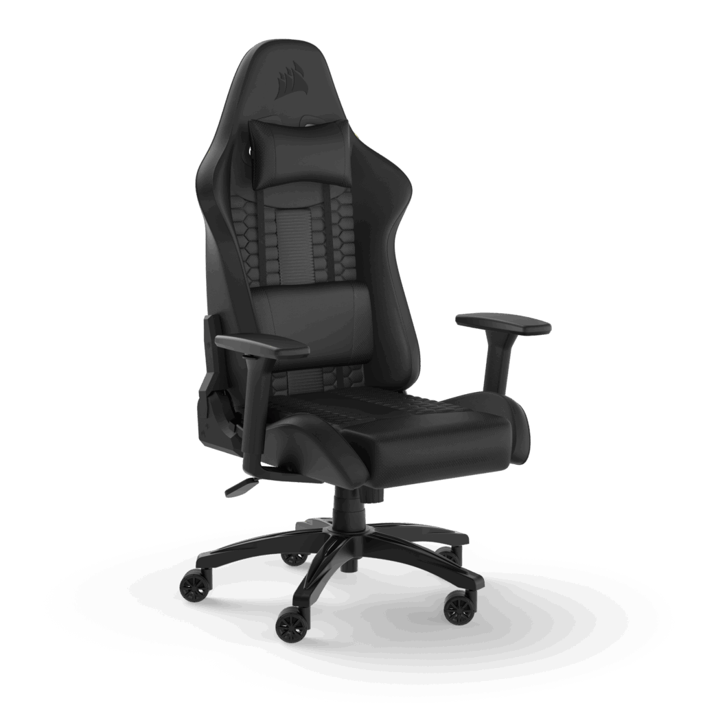 CORSAIR TC100 RELAXED gamer szék, műbőr (fekete) - Image 1