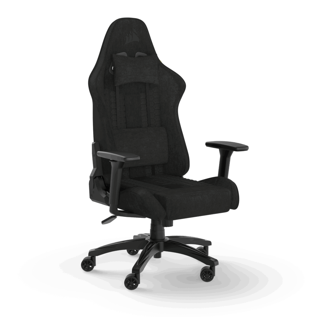 CORSAIR TC100 RELAXED gamer szék, szövet (fekete) - Image 1