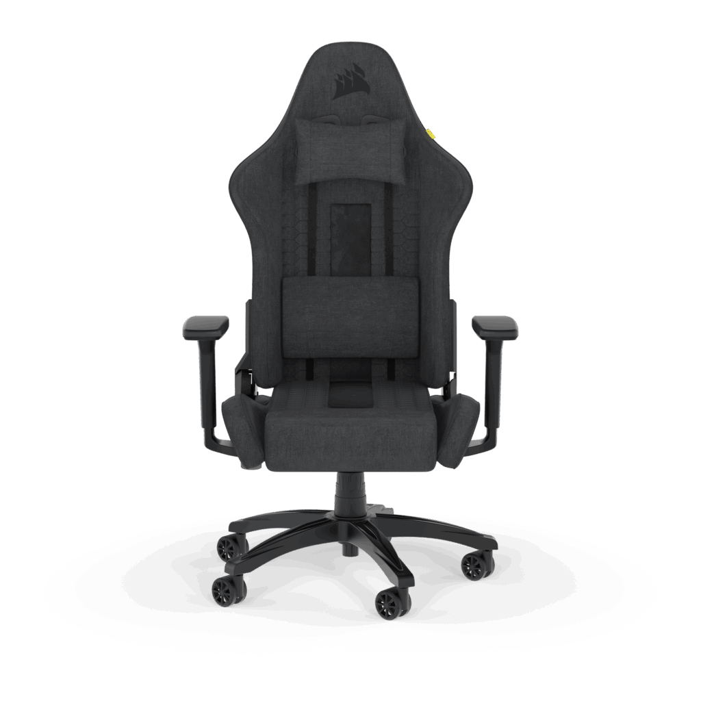 CORSAIR TC100 RELAXED gamer szék, szövet (szürke és fekete) - Image 6