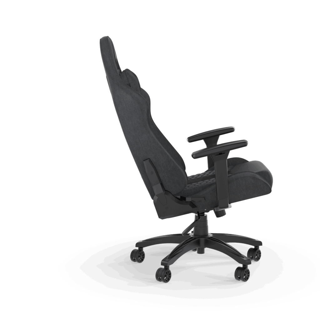 CORSAIR TC100 RELAXED gamer szék, szövet (szürke és fekete) - Image 3