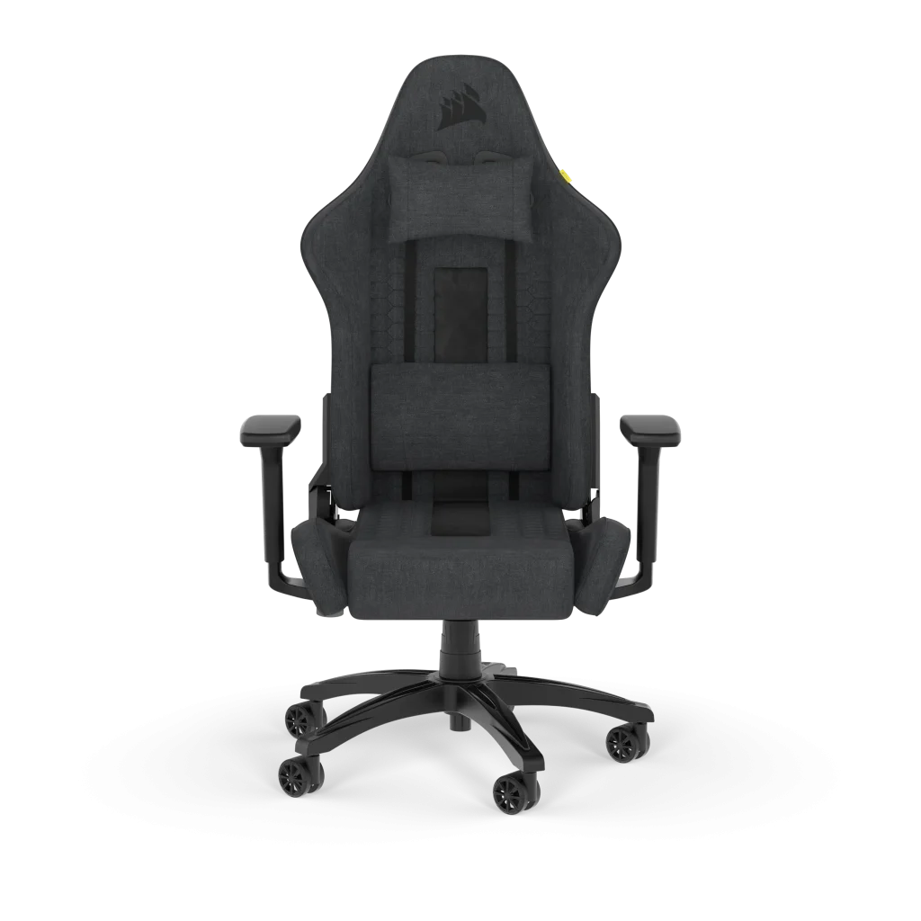 CORSAIR TC100 RELAXED gamer szék, szövet (szürke és fekete) - Image 6