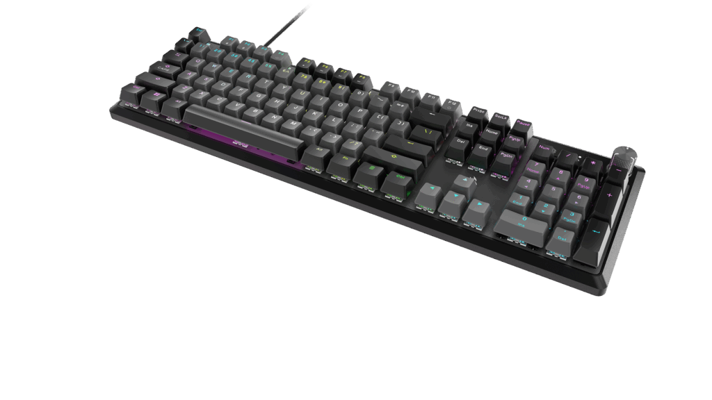 CORSAIR Vezetékes Billentyűzet Gaming, K70 CORE RGB, Mechanikus, MLX Red switch, 104 gombos, US, fekete - Image 11