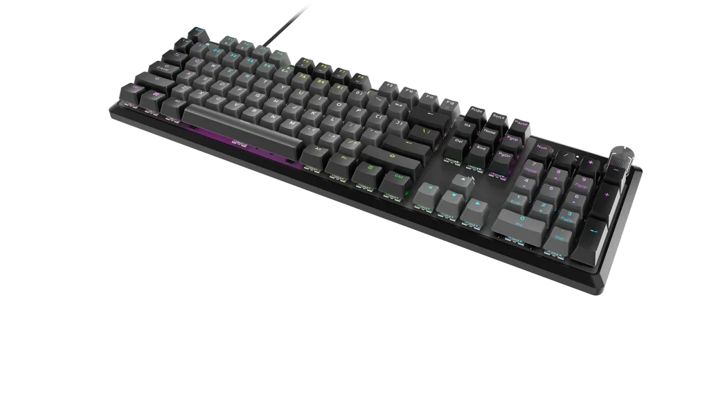 CORSAIR Vezetékes Billentyűzet Gaming, K70 CORE RGB, Mechanikus, MLX Red switch, 104 gombos, US, fekete - Image 10