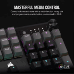 CORSAIR K70 CORE RGB Gamer billentyűzet, szürke/fekete - Image 2