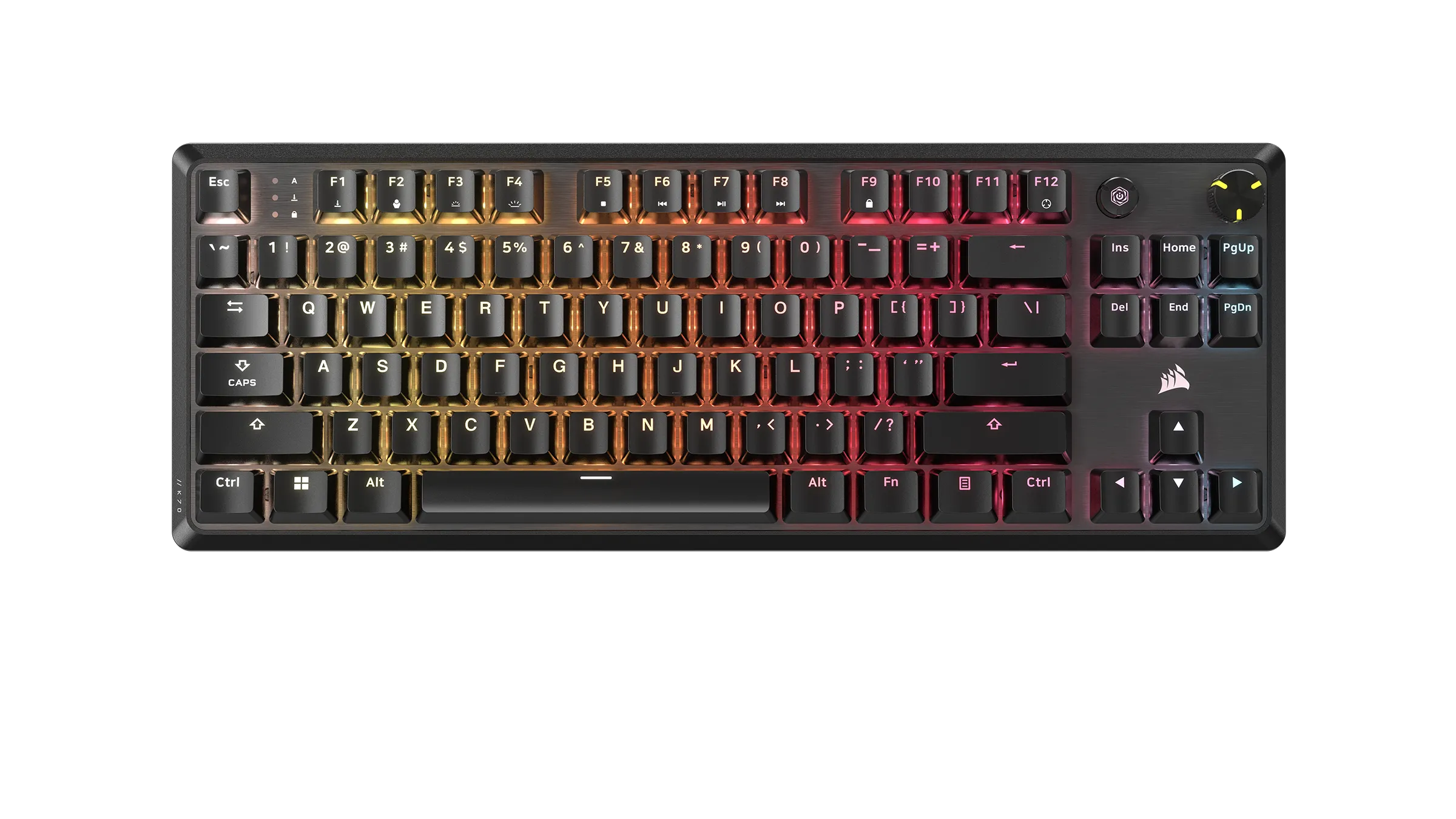 CORSAIR K70 CORE TKL RGB Mechanikus Gaming Billentyűzet