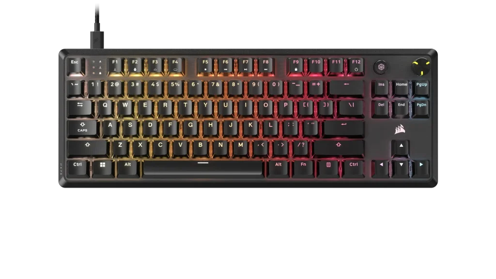 CORSAIR K70 CORE TKL RGB Mechanikus Gaming Billentyűzet - Image 3