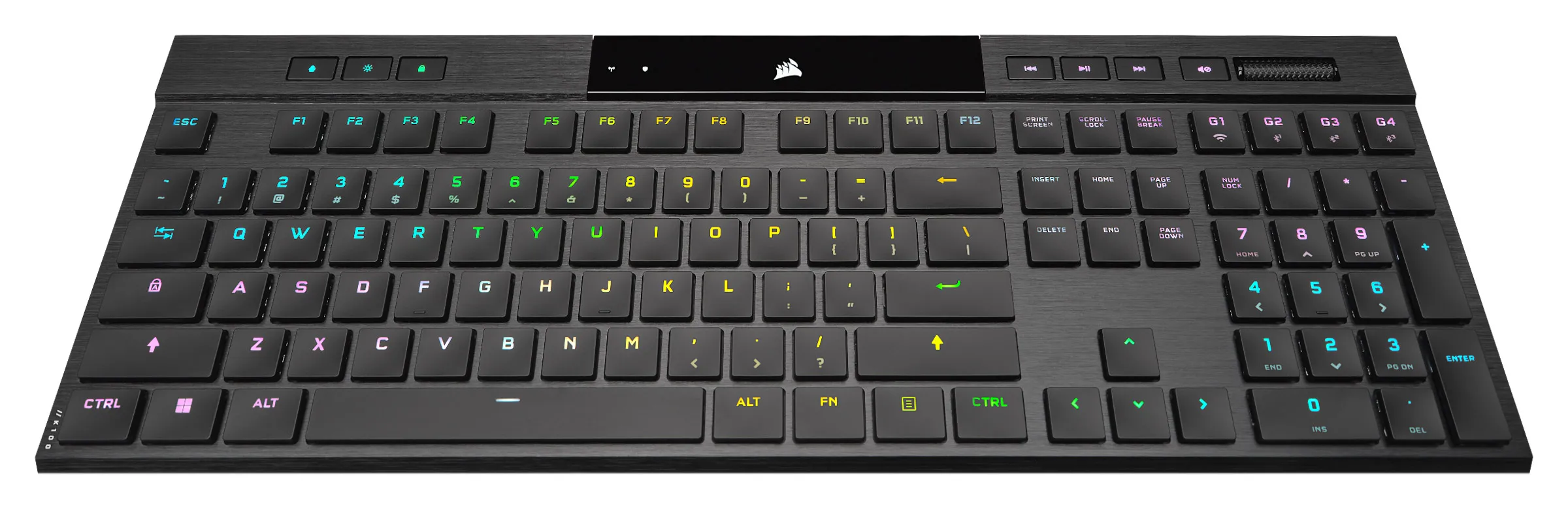 CORSAIR K100 AIR WIRELESS RGB Lapos Gamer billentyűzet CHERRY MX