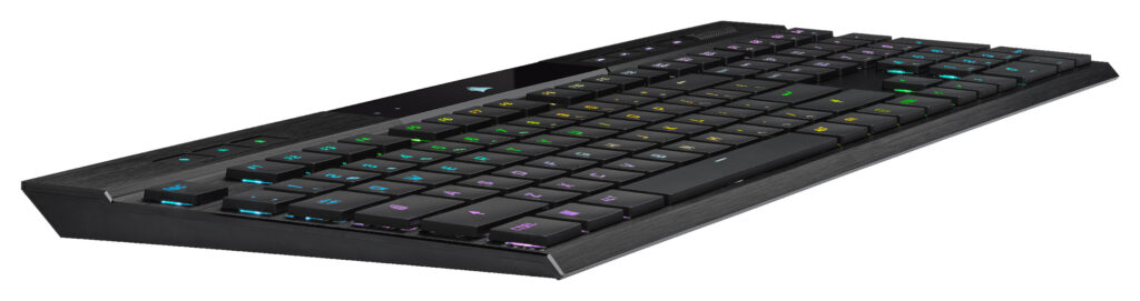 CORSAIR K100 AIR WIRELESS RGB Lapos Gamer billentyűzet CHERRY MX Ultra Low Profi - Image 2