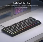 CORSAIR K55 CORE TKL RGB membrános gamer billentyűzet - Image 3