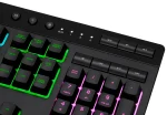 CORSAIR Vezetékes Billentyűzet Gaming, K55 RGB PRO, 6 programozható billentyű, Cseppálló, Csuklótámasz, US, fekete - Image 11