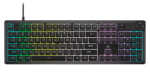 CORSAIR K55 CORE RGB Gamer Billentyűzet, fekete