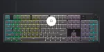 CORSAIR K55 CORE RGB Gamer Billentyűzet, szürke