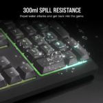 CORSAIR K55 CORE RGB Gamer Billentyűzet, szürke - Image 5