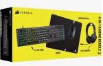 Corsair 4in1 vezetékes gamer billetyűzet+egér+fejhallgató+egérpad - Image 7