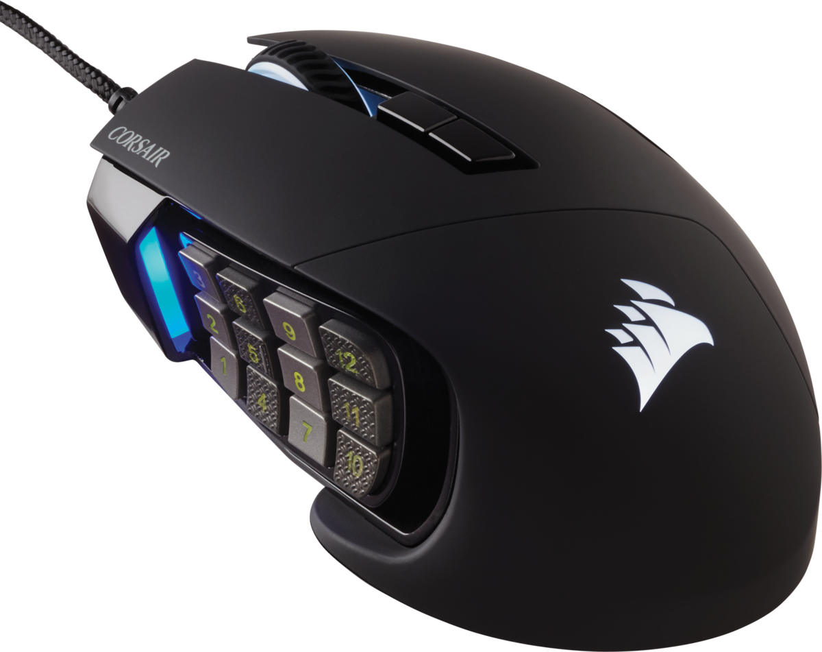 CH-9304211-EU_CH-9304211-EU.png Corsair Scimitar Elite RGB Fekete 18000DPI Gamer egér - Image 1