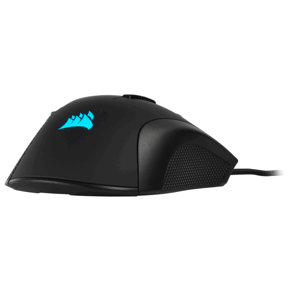 CORSAIR Vezetékes Egér Gaming, IRONCLAW RGB FPS/MOBA, 7 programozható gomb, RGB Világítás, 18000dpi, fekete - Image 3