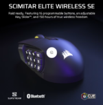 CORSAIR SCIMITAR ELITE WIRELESS SE Gaming Mouse, Wireless, Gun metal, 33000 DPI, - Image 2