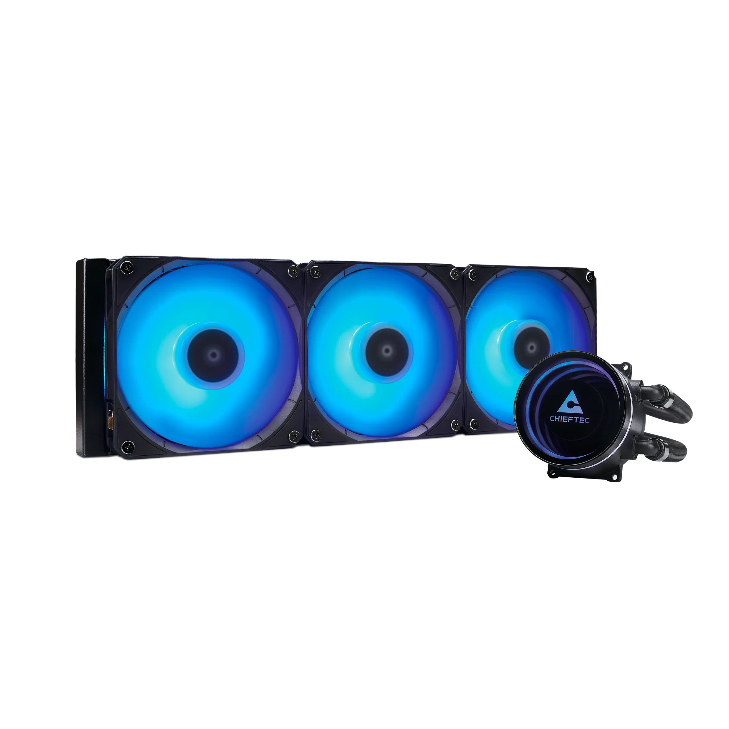 Chieftec Iceberg 360 RGB AiO CPU vízhűtő, fekete (CLC-360-RGB)