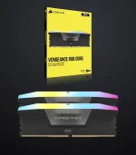 CORSAIR VENGEANCE RGB DDR5 16GB (2 x 8GB) DDR5 5200MHz Intel XMP - BLACK - Image 4