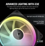 CORSAIR LX RGB Series, iCUE LINK LX120 RGB, 120mm RGB Fan, Single Fan - Image 3